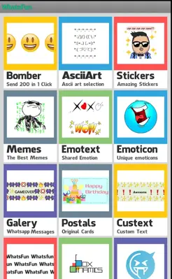 WhatsFun android App screenshot 1